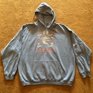 Ugly Christmas Sweatshirt Never Ending Story 2XL